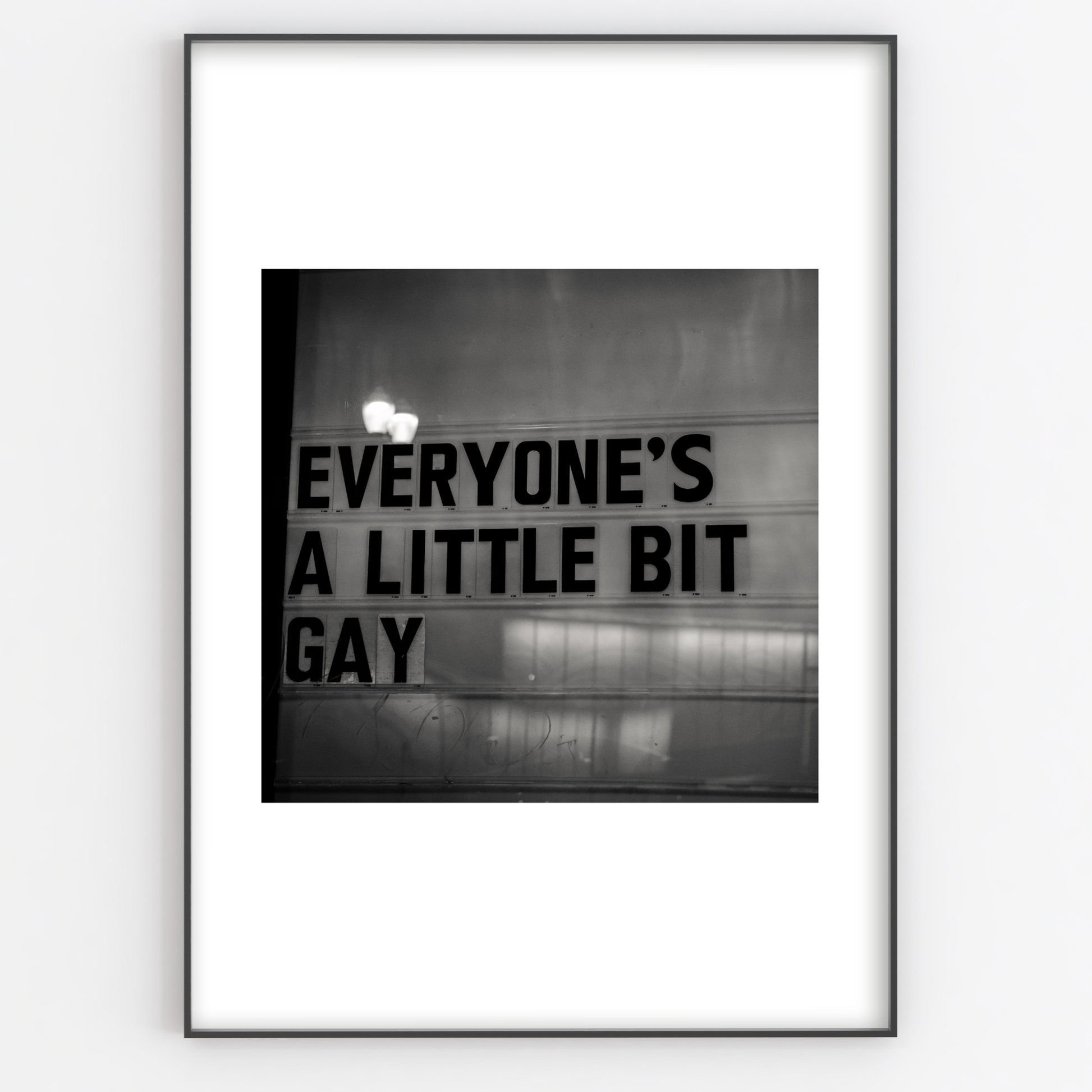 Everyone's A Little Bit Gay Print - Gina Ellen Wall Art