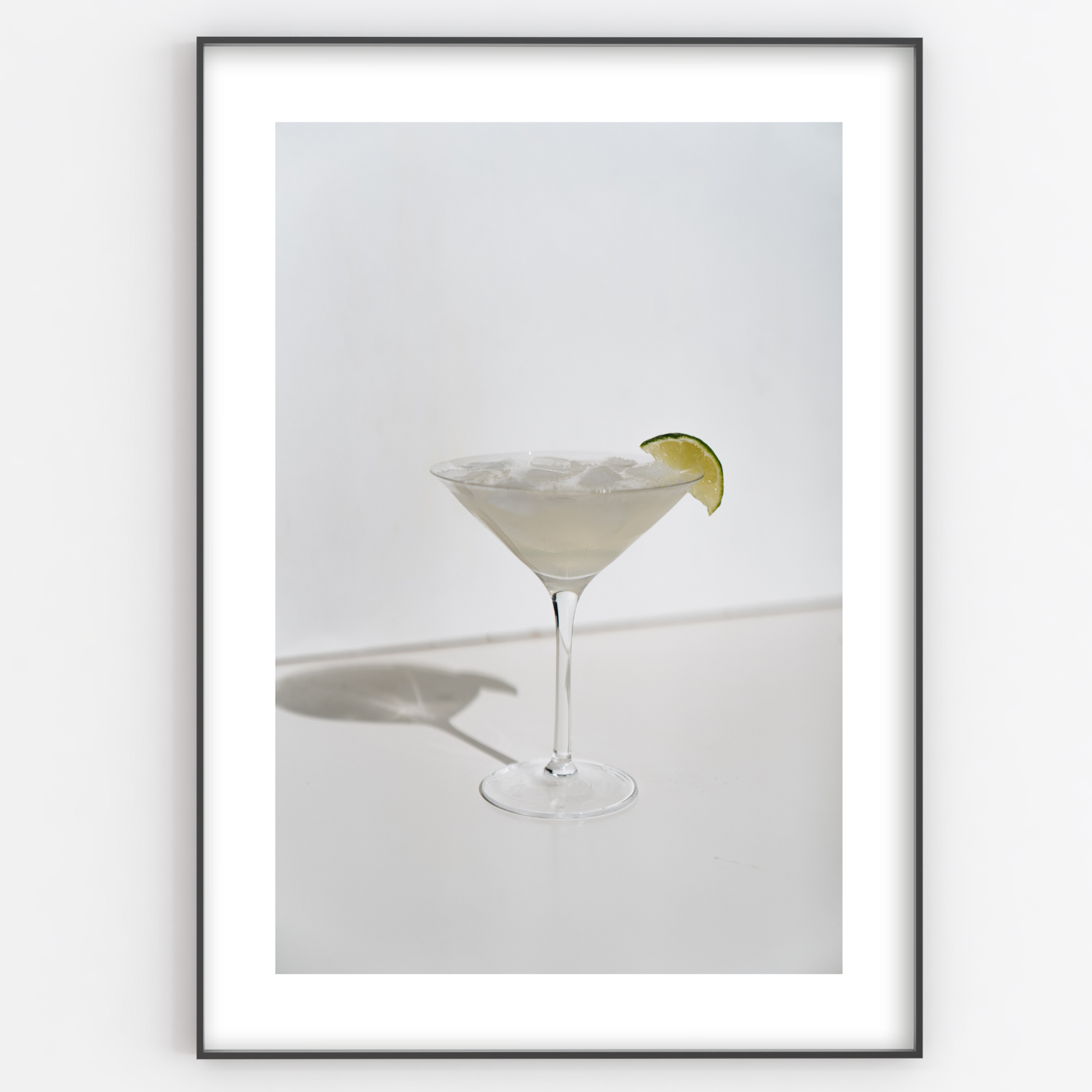 Martini On Ice Print - Gina Ellen Wall Art
