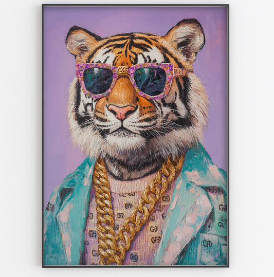 Designer Tiger Print - Gina Ellen Wall Art
