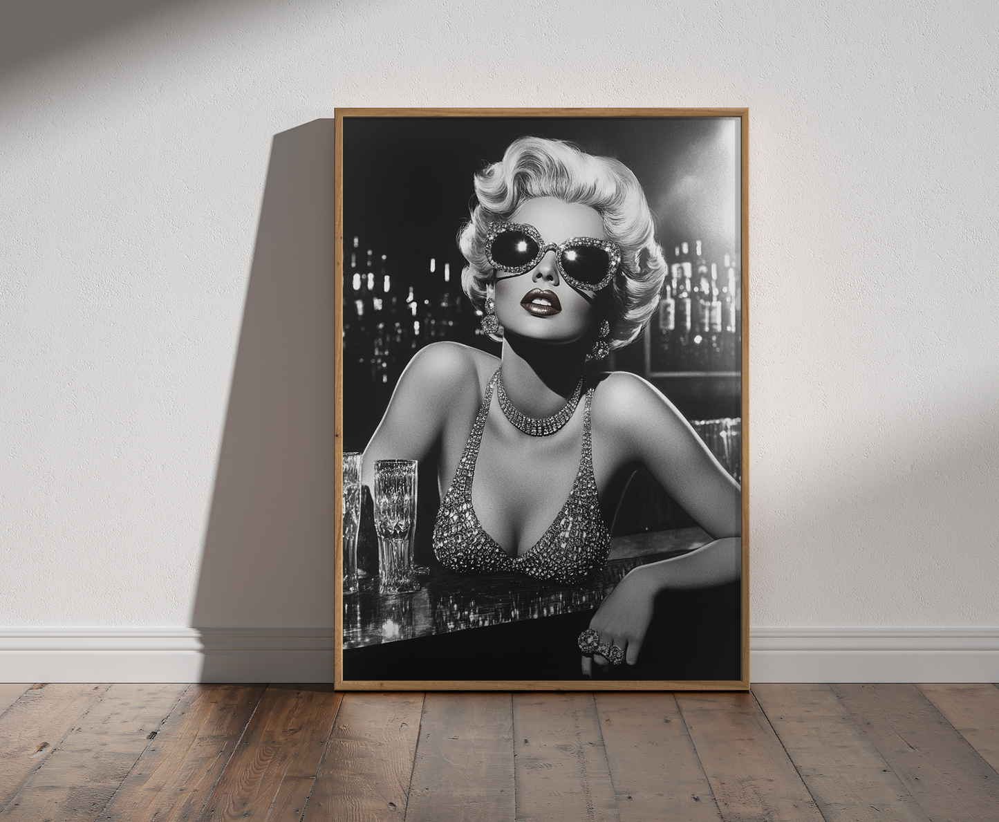 Marilyn Diamonds Print - Gina Ellen Wall Art