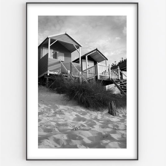 Beach Huts Print - Gina Ellen Wall Art