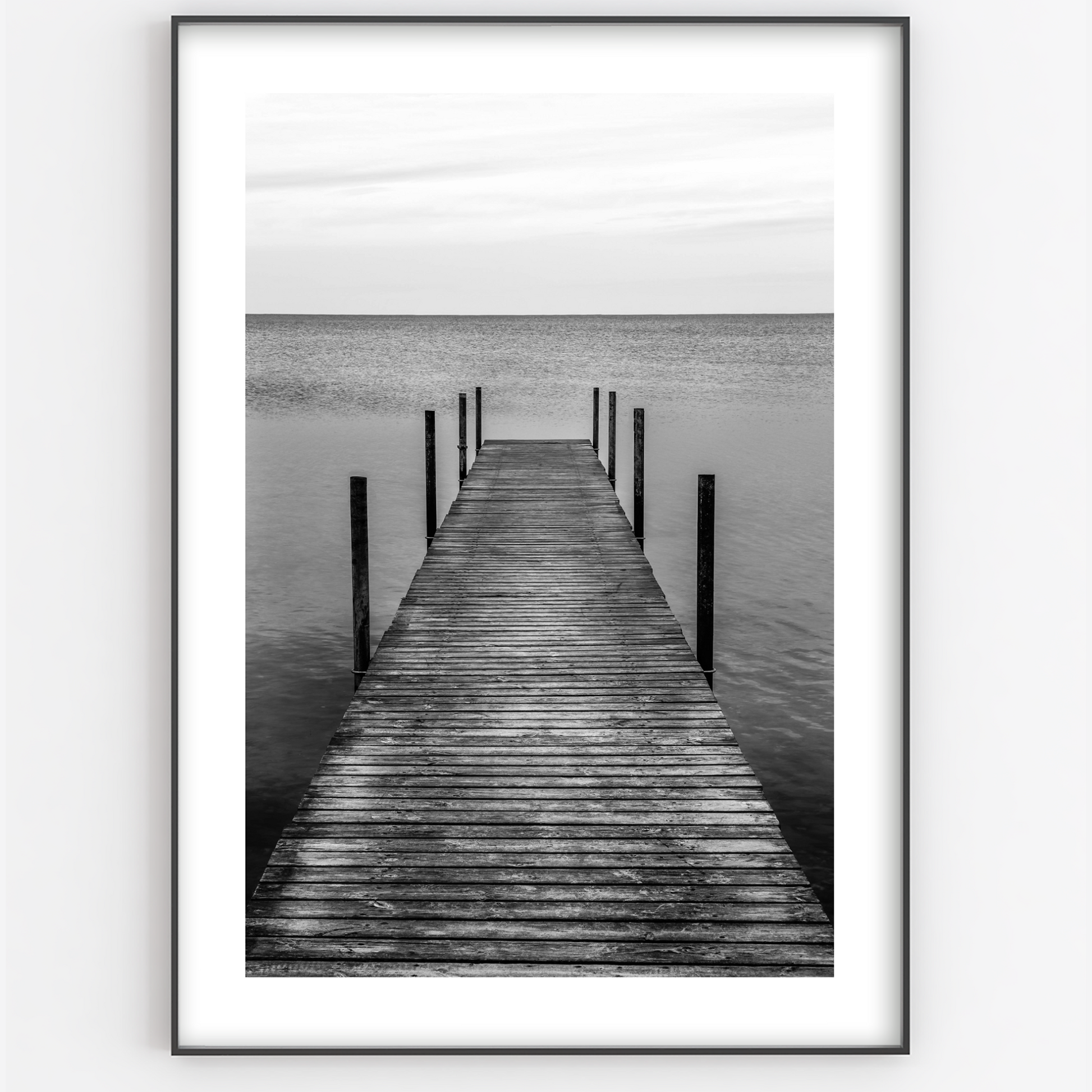 Dock Of The Bay Print - Gina Ellen Wall Art