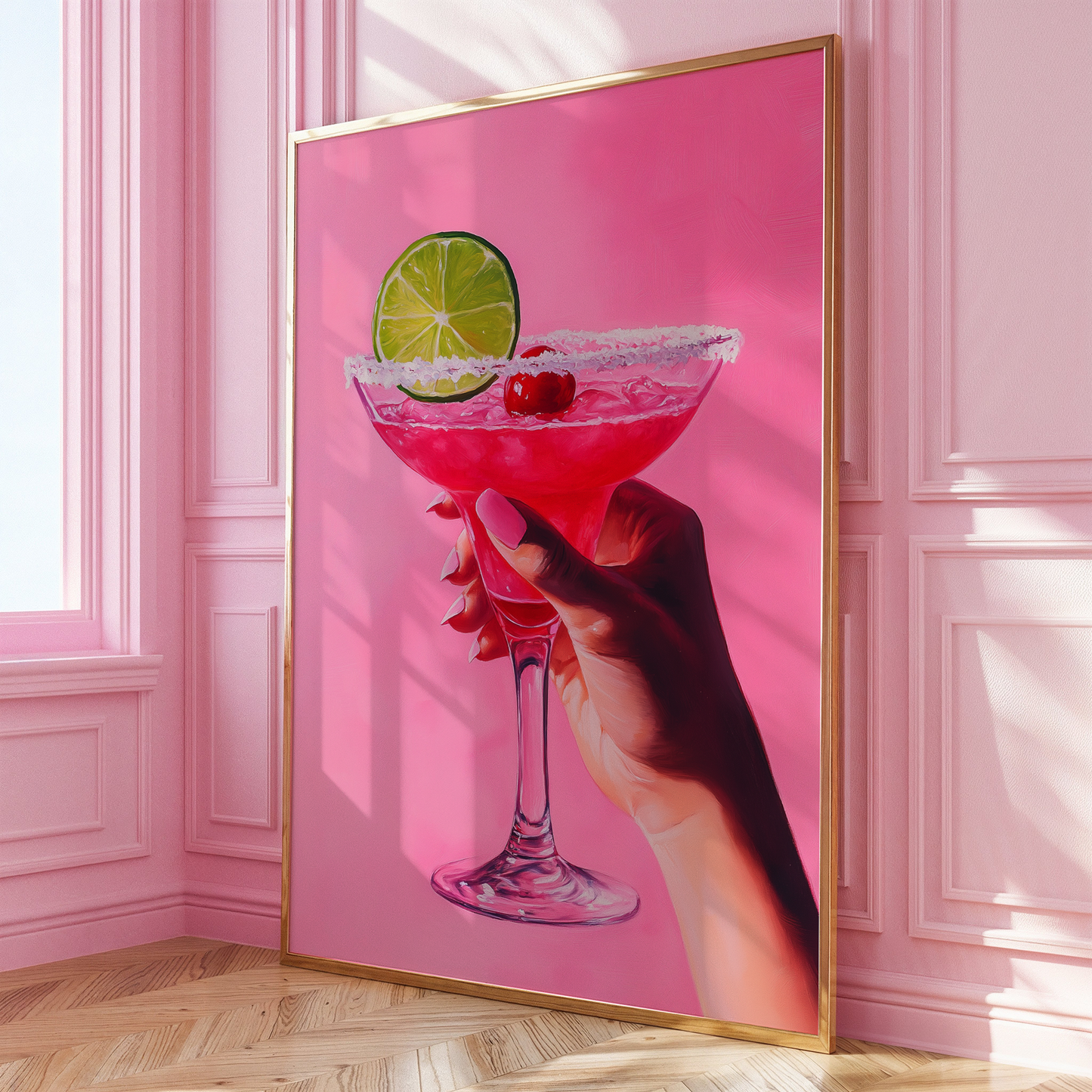 Pink Margarita Print - Gina Ellen Wall Art