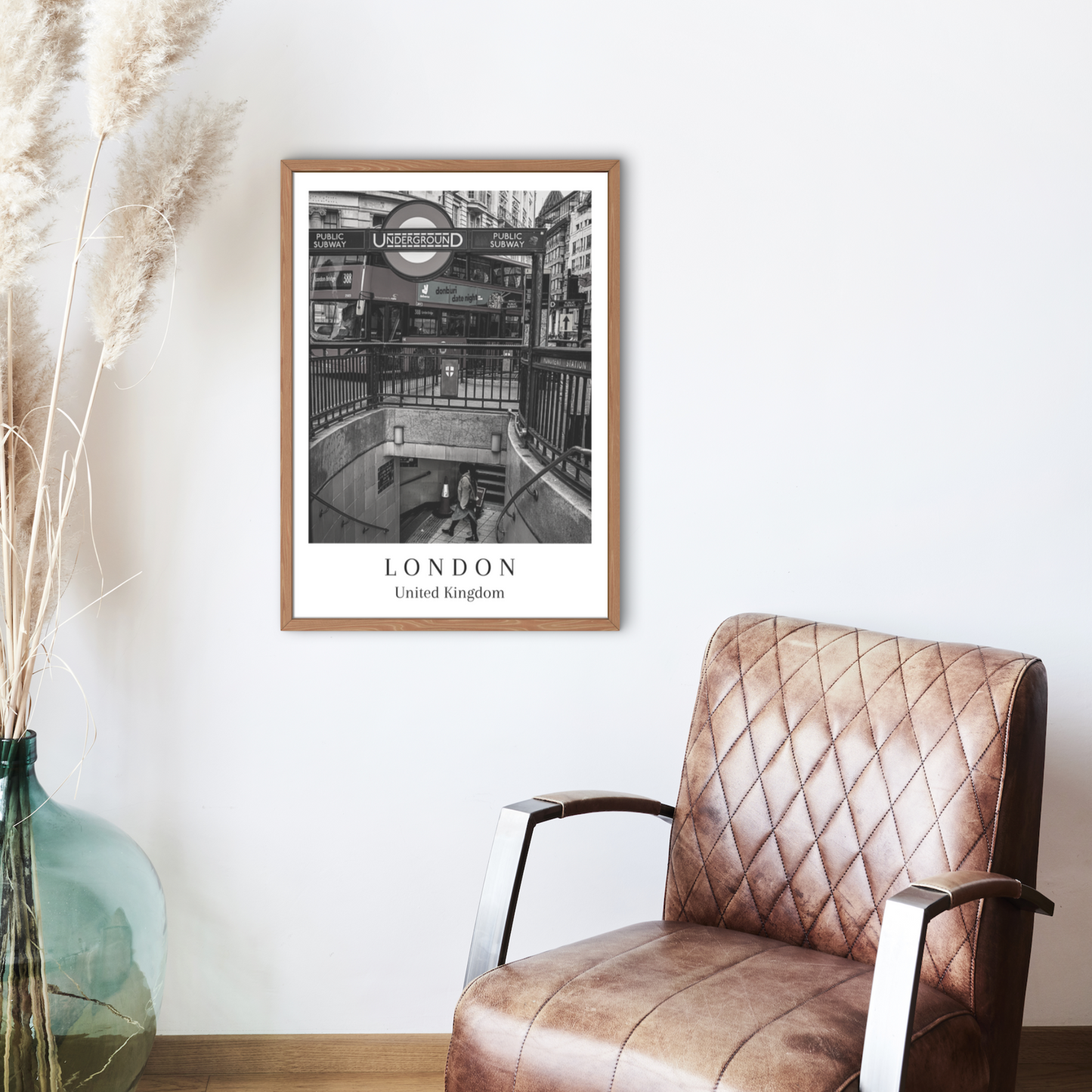 Black and White London Print - Gina Ellen Wall Art