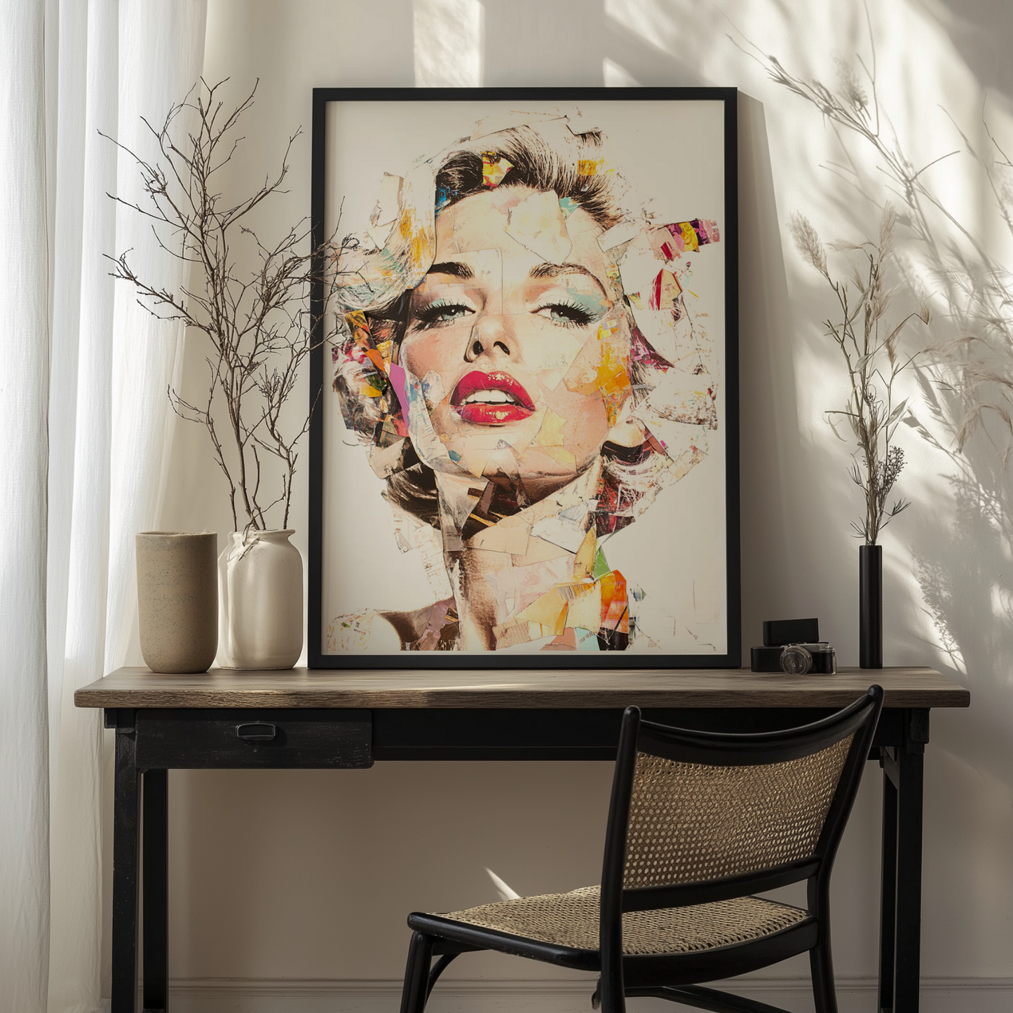 Marilyn Collage Art Print - Gina Ellen Wall Art