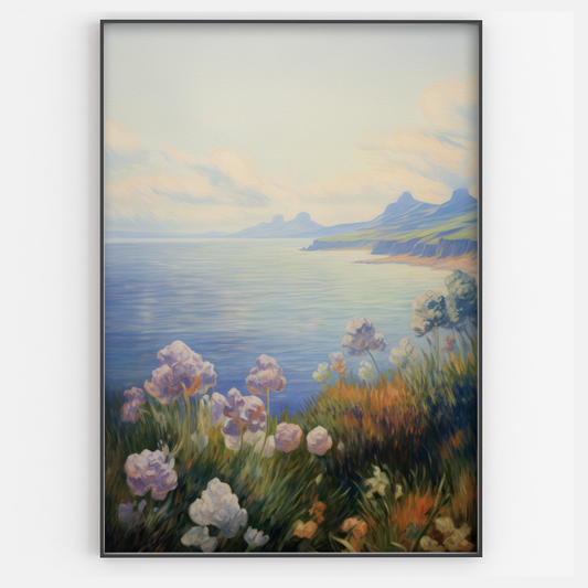 Cliff Edge View Print - Gina Ellen Wall Art