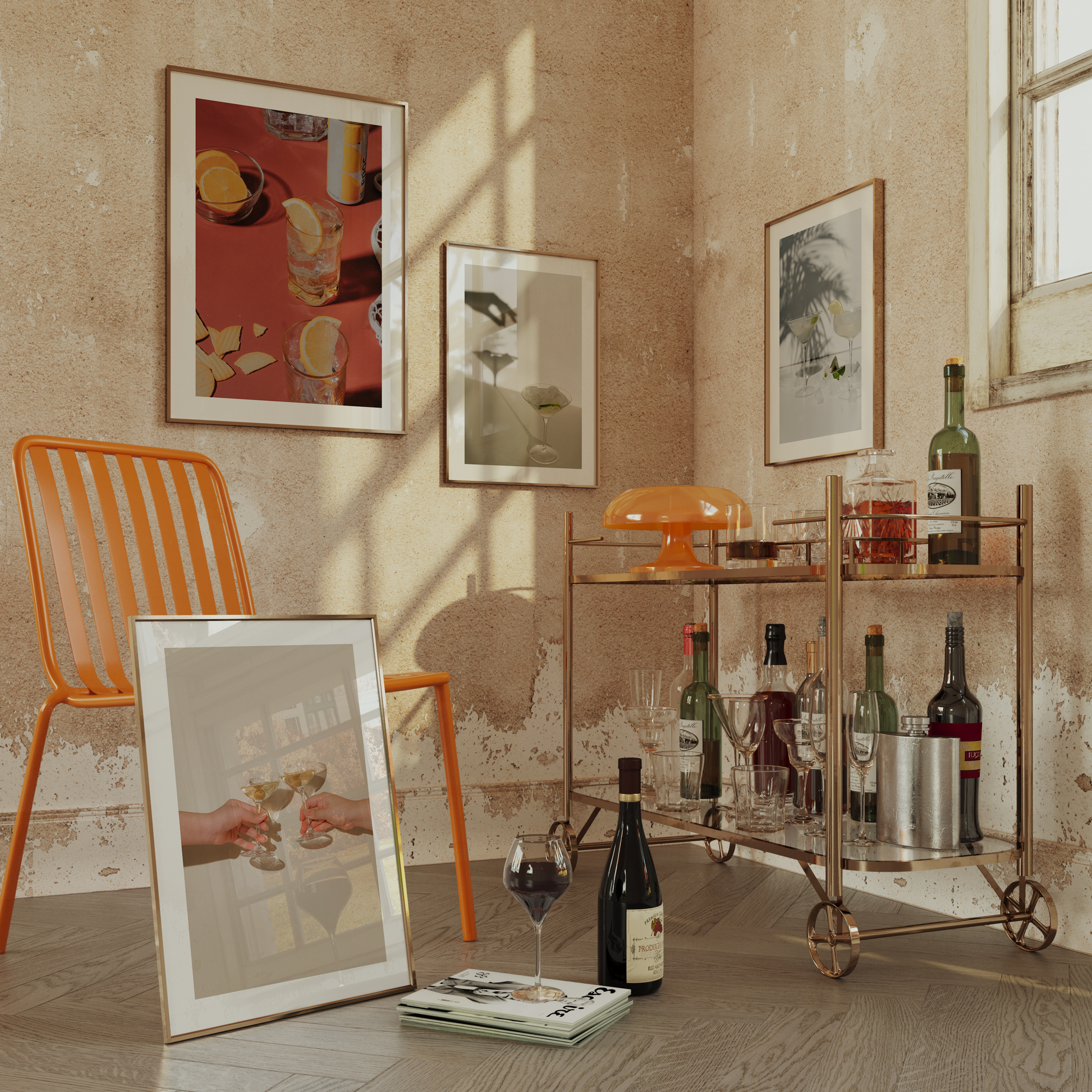 Dirty Martini Cheers Print - Gina Ellen Wall Art