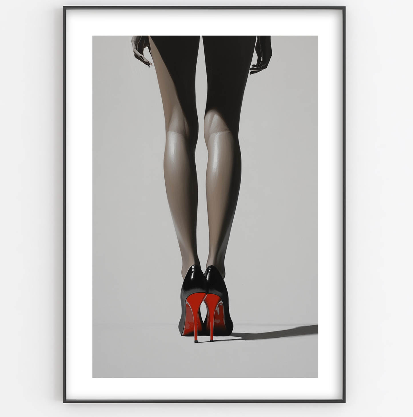 Red Bottom Heels Print - Gina Ellen Wall Art