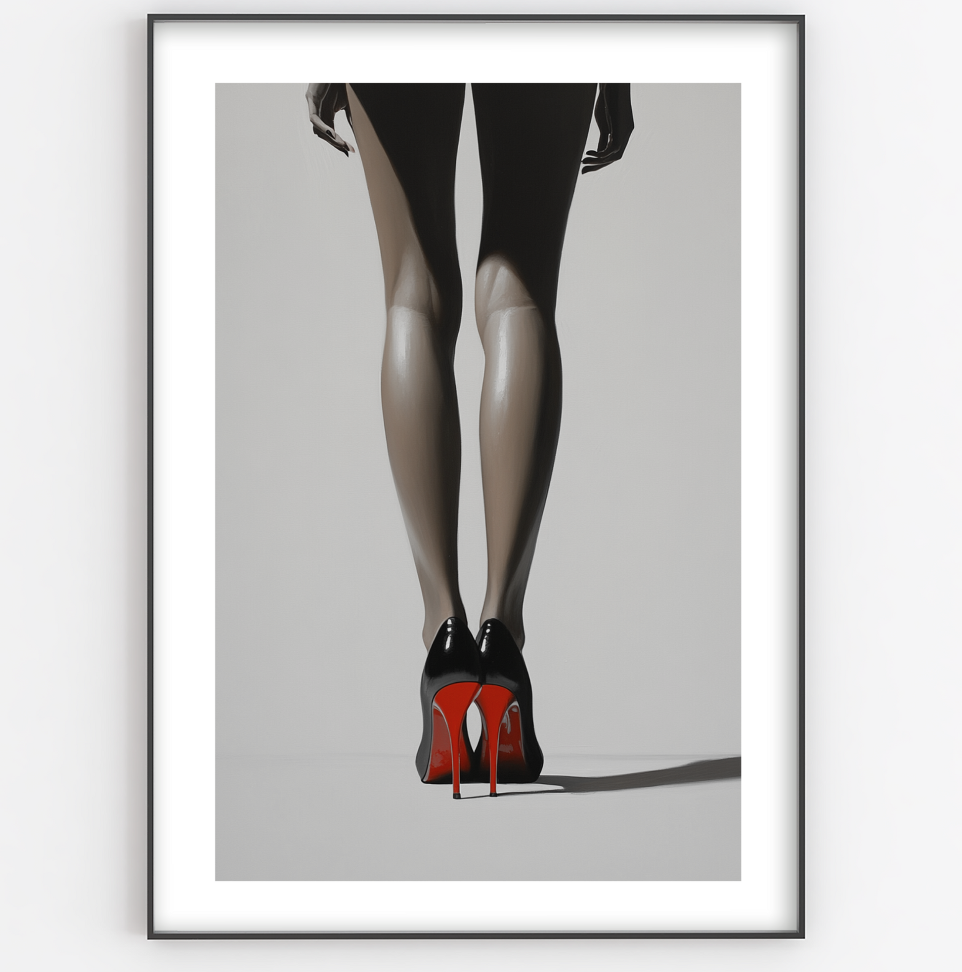 Red Bottom Heels Print - Gina Ellen Wall Art