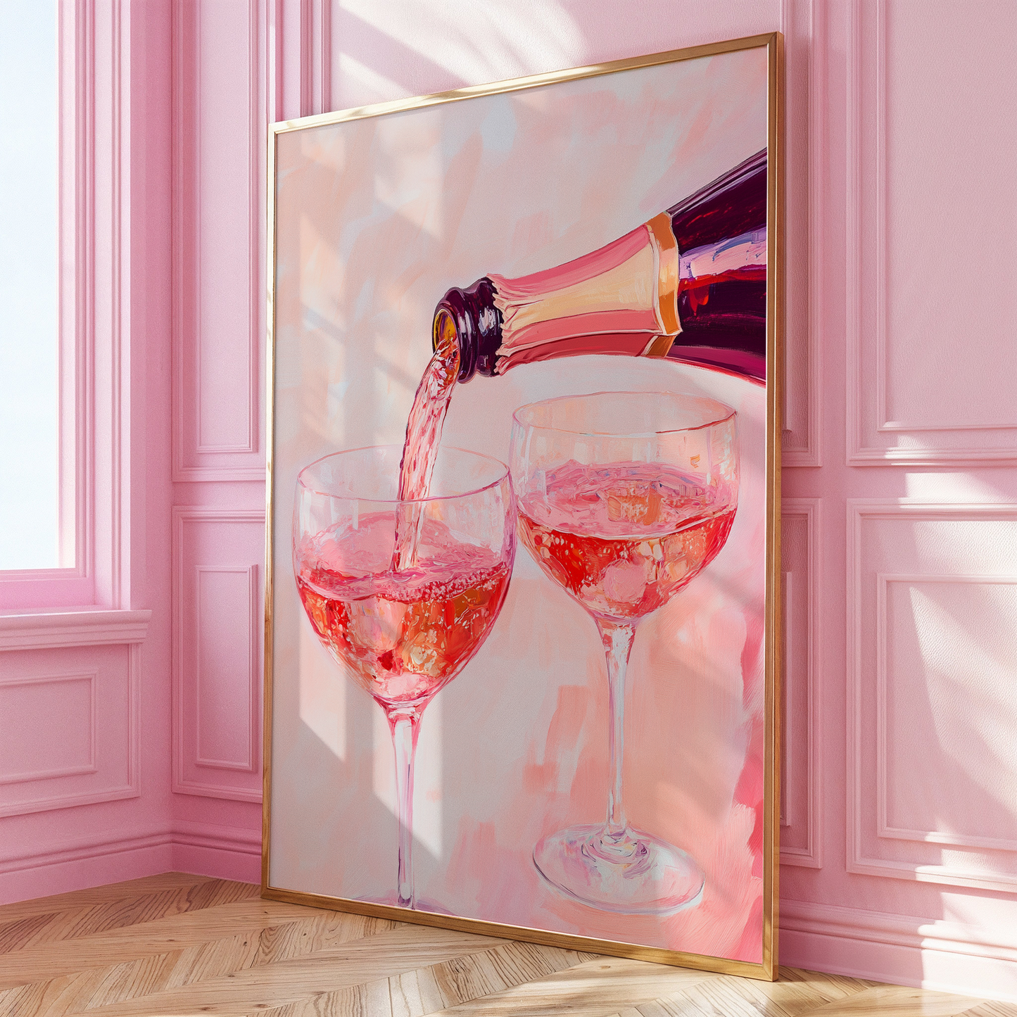 Pink Fizz Print - Gina Ellen Wall Art
