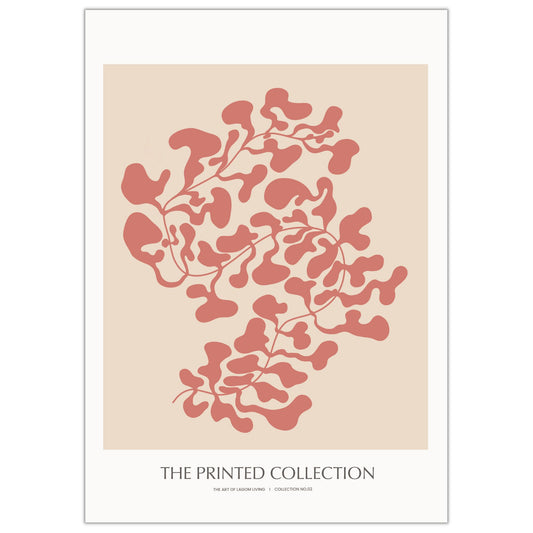 Matisse Inspired Soft Orange Art Print - Gina Ellen Wall Art
