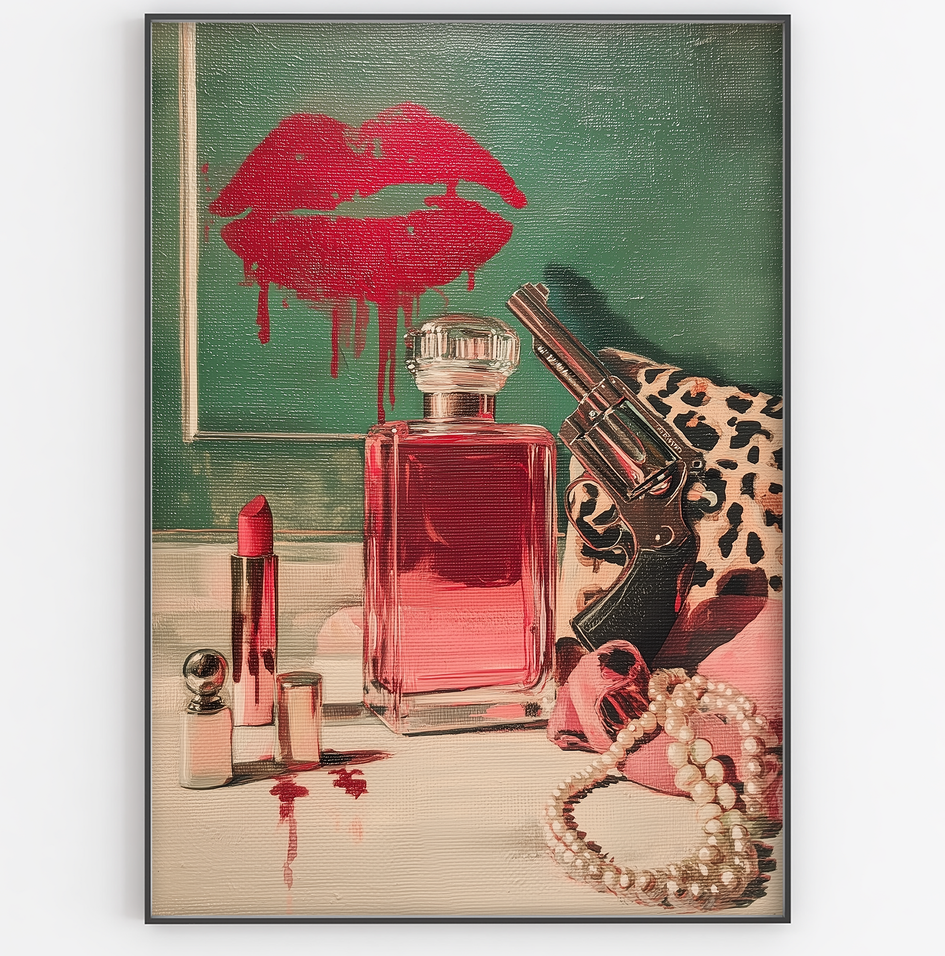 Femme Fatale Scene Print - Gina Ellen Wall Art