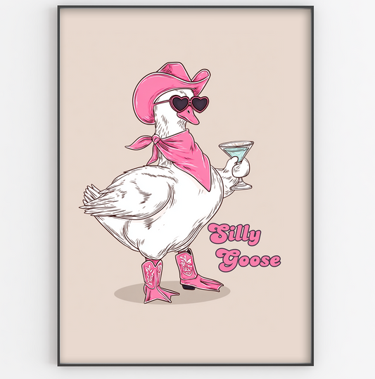 Silly Goose Print